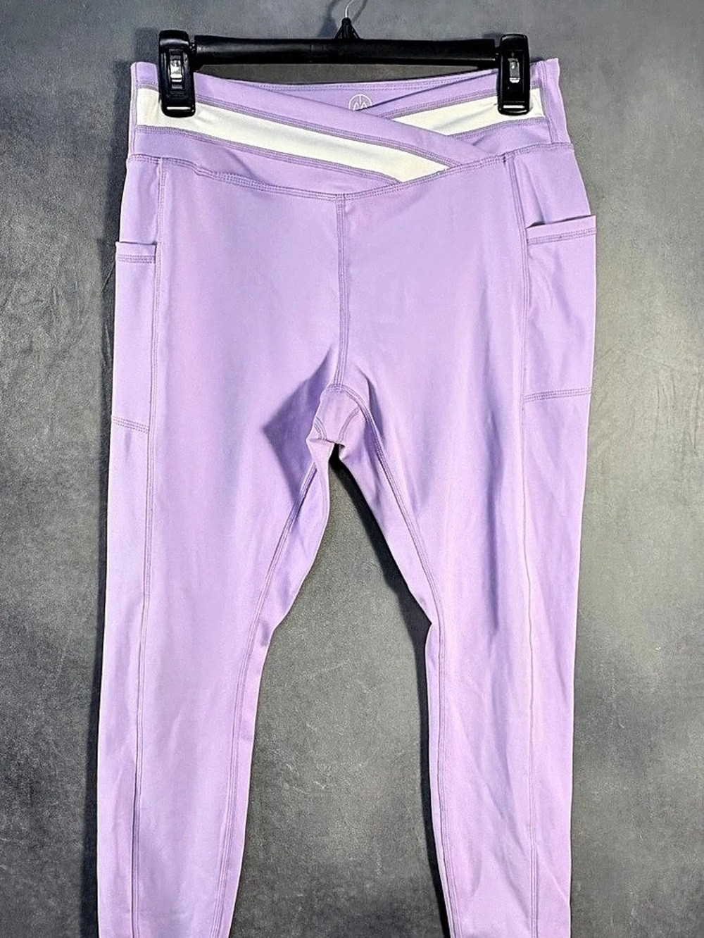 Women's Purple Athletic Leggings Size 6 Like New